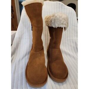 NEW  by UGG Aribel Tall Suede Boots Brown US Size 8